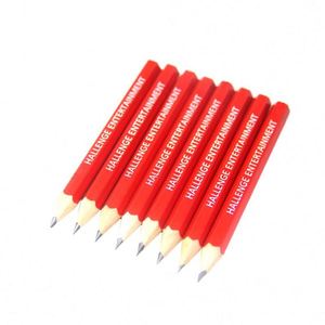 Lápices de Golf de Madera Coloridos de 3.5 Pulgadas con Logotipo Personalizado al por Mayor de Fábrica, Lápices Estándar con Borrador - Product Image 1
