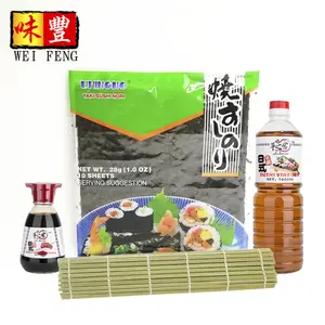 Sushi Nori 10 Wholesale Price Factory OEM Or Private Brand Roasted Japanese 10 Sheets Sushi Seaweed Nori For Supermarket