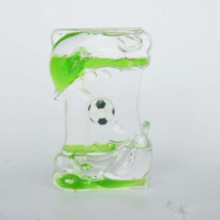 Minuteur liquide créatif personnalisable en acrylique pour soulager le stress, idéal pour la maison, le bureau, comme cadeau, souvenir ou décoration.