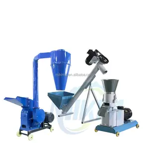 High quality maize grinding hammer mill the grain mill grinding machine mini poultry feed mill machine