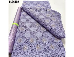 Tessuto in Pizzo Tradizionale Africano all'Ingrosso, Tessuto Ricamato con Cristalli Austriaci, <span class=keywords><strong>Guipure</strong></span> per Abbigliamento Senegal e Mali - Product Image 1