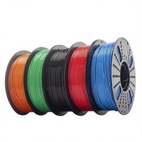 Filament d'impression 3D Aigao PETG, diamètre 1,75 mm, options couleur unie et multicolore, bobine de 1 kg, modèle Hebei 169