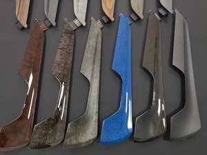 <span class=keywords><strong>Audi</strong></span> A4 A5 A7 Q5 Pièces Performance Personnalisées Intérieur de Luxe en Fibre de Carbone Bouleau Cen Bois Agate Bois Morning Style - Product Image 4