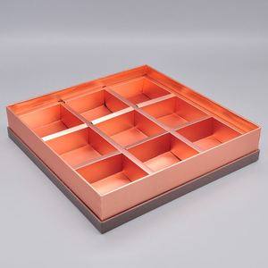 Caja de Regalo de Papel Dorado Rosa de Lujo Personalizada, Impresa y Grabada con Logotipo, Caja de Regalo de Cartón - Product Image 3