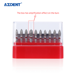 Phổ Biến AZDENT Nha Khoa Hình Dạng Bóng Đá <span class=keywords><strong>FG</strong></span> Kim Cương Bur Kit - Product Image 4