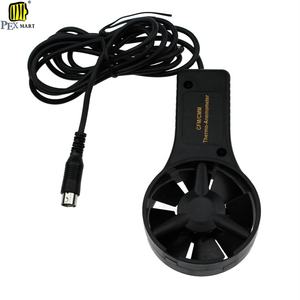 ODM CFM/CMM רוח מהירות מד תעשייתי המשמש מדידת מכשיר מד רוח טמפרטורת חיישן - Product Image 5