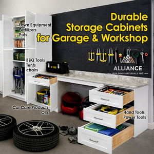 Ample Space <b>Garage</b> <b>Storage</b> <b>Cabinets</b> | Bulk & Custom <b>Garage</b> <b>Cabinet</b> <b>For</b> U.S. Residential | Wooden <b>Storage</b> <b>Cabinet</b> <b>For</b> Home <b>Garage</b> - Product Image 2