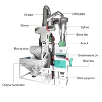 Machine de Mouture Industrielle du Ghana de Bonne Qualité pour la Farine de Manioc, Maïs, Blé et Céréales, à Vendre avec Prix