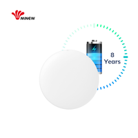 Dispositifs d'étiquettes UWB étanches IP67 positionnement intérieur Eddystone ibeacon bluetooth balise pour le suivi de l'emplacement intérieur RTLS