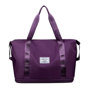 Große Kapazität Wasserdichte Sport-Reisetasche für Herren Individuelles Logo Erweiterbare Sporttaschen Bedruckte Fitness-Ausrüstung Aufbewahrungstaschen - Product Image 4