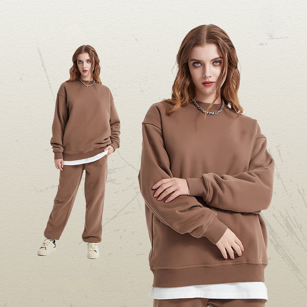 สีน้ำตาล