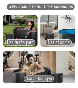 Enfriador de Agua Portátil Vanace para Baños de Hielo, 300L, 0.3HP, Sistema de Enfriamiento para Inmersión en Agua Fría - Product Image 3