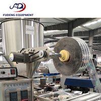 Machine d'emballage de sachets en plastique pour thé, snacks, chocolat, chips, et sachets Doypack, avec fonction de conditionnement en glaçons