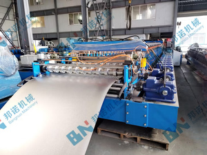 Cao bấm vào đầy đủ tự động thép mạ kẽm granary Silo Panel tường tấm làm máy móc - Product Image 2