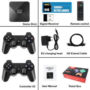 Nueva consola de video G5 Hd 4K Super <span class=keywords><strong>Gamebox</strong></span> 50 + emulador 40000 + juegos Retro con Tv Box 9,1 sistema Android controlador inalámbrico - Product Image 5