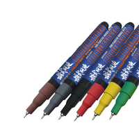 MS043 Marqueur pour maquettes à encre huileuse, pointe extra-fine, pour le traçage de lignes, outils de modélisme pour peinture militaire, loisirs créatifs et bricolage