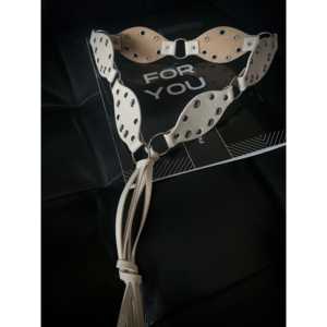 Cinturón de PU de Lujo para Mujer con Hebilla de Anillo en D y Detalle de Patrón de Frijol, Accesorio de Moda para Uso Diario - Product Image 5