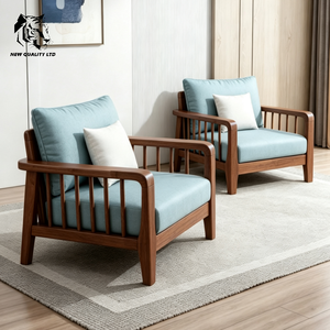 Vente directe d'usine, prix avantageux, stock important, canapé personnalisé, design moderne, meubles de salon écologiques, canapé en bois et tissu. - Product Image 6