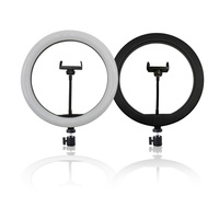 Anneau Lumineux LED RGB en Forme de Cœur de 6, 8, 10, 11, 12, 13, 14, 16, 18, 21 Pouces, Lampe de Maquillage Selfie avec Trépied