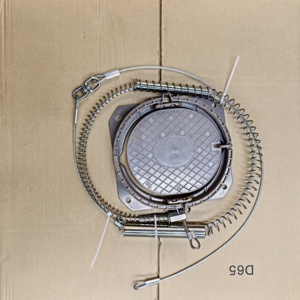 Trappola a Molla Quadrata in Acciaio Inossidabile, Ecologica e Riutilizzabile per il Controllo dei Parassiti, per Cinghiali, Roditori, Fattorie, Case e Giardini - Product Image 6