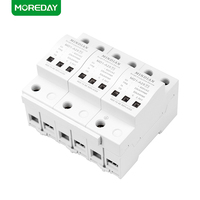 MOREDAY AC SPD 25KA 50KA 3P 4P T1 AC 800V LED éclairage DPS parafoudre parafoudre dispositif de protection pour les surtensions à haute tension