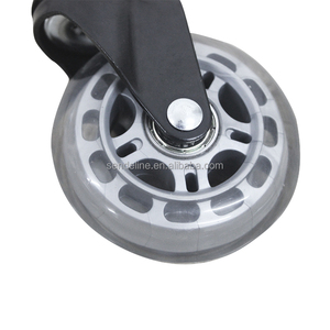 Modern <strong>75mm</strong> Swivel Office Chair Castors <strong>Plastic</strong> Transparent Silent 50kg Load Capacity Mounting for Trolleys Living Rooms - Product Image 5