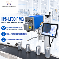 Machine de marquage laser à fibre MG IPS-LF30 30 Watts, machine de marquage laser, tête rotative à 720 degrés