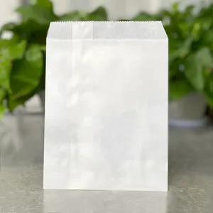 Papier ciré de qualité alimentaire, papier d'emballage de hamburger en cire Pe résistant à la graisse avec Logo personnalisé