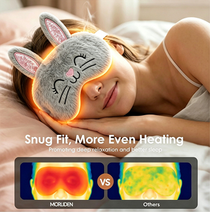 Offre Spéciale : <span class=keywords><strong>Coussin</strong></span> <span class=keywords><strong>chauffant</strong></span> en peluche pour <span class=keywords><strong>chat</strong></span>, compatible <span class=keywords><strong>micro</strong></span>-ondes, avec masque oculaire pour les crampes menstruelles - Product Image 5