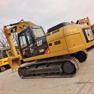 Excavadora Caterpillar 320D usada, máquina original de Japón con motor de componente central de gran condición de trabajo - Product Image 1