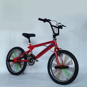 Vélo de course <span class=keywords><strong>BMX</strong></span> à vitesse unique Performance de 20 pouces Vélo de course à frein inversé pour sports extrêmes avec fourche en acier pour la course - Product Image 5