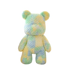 Bán buôn phim hoạt hình bạo lực đầy màu sắc gấu Đồ chơi sang trọng Tie-Dye cầu vồng Gấu búp bê sang trọng gối món quà sinh nhật thú nhồi bông đồ chơi - Product Image 5