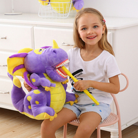 Cadeaux dentaires pour enfants, poupées en peluche en plastique, jouets de Noël de dessin animé, apprentissage de la dentisterie pour enfants, brossage éducatif, enseignement doux