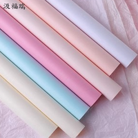 Papier d'emballage pour bouquet de fleurs en papier artisanal nacré, imperméable, réutilisable, recyclable, double face, en gros, UV