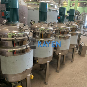 Cuve à <span class=keywords><strong>fromage</strong></span> de 200L à 1000L à prix <span class=keywords><strong>d</strong></span>'usine avec agitateur à faible vitesse, cuve <span class=keywords><strong>d</strong></span>'émulsification homogène - Product Image 5