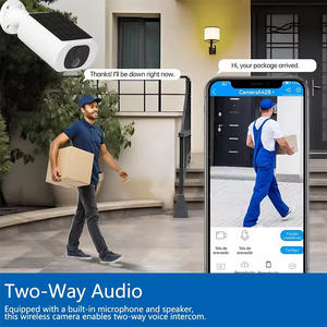 كاميرا مراقبة لاسلكية تعمل بالطاقة الشمسية من Innotronik، مقاومة للماء IP66، بطارية طويلة العمر، كاميرا مراقبة تعمل بالطاقة الشمسية مع إضاءة كاشفة - Product Image 6