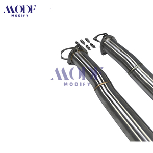 ชุดอัพเกรดท่อไอเสียแบบ High Flow สำหรับ <span class=keywords><strong>Audi</strong></span> <span class=keywords><strong>TT</strong></span> <span class=keywords><strong>RS</strong></span> 8J <span class=keywords><strong>MK2</strong></span> ปี 2013 ทำจากสแตนเลส 304 พร้อมท่อดาวน์ไปป์ - Product Image 2