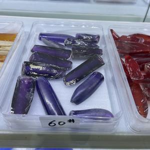 Saphir créé en laboratoire, corindon synthétique, matière brute non taillée - Product Image 6