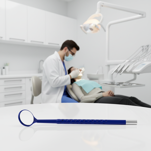 Specchietti dentali per la bocca con manico lucido e confezione protettiva gratuita, ogni specchietto confezionato singolarmente, certificato CE - Product Image 5