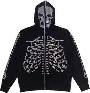 Markenlogo Strass Wärme übertragung Benutzer definierte Strass Wärme übertragung für Hoodie - Product Image 5