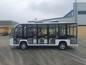 Autobús turístico cerrado, autobús y coche turístico eléctrico con batería personalizada para turismo de área escénica - Product Image 3