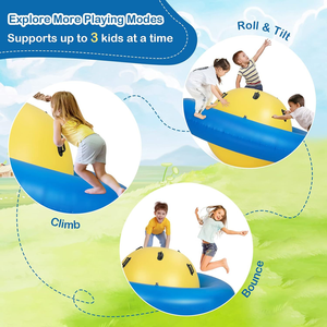 Ballon de sport d'extérieur pour enfants, dôme de balançoire, chaise à bascule, balançoire gonflable en PVC, <span class=keywords><strong>trampoline</strong></span>, balançoire à bascule - Product Image 6