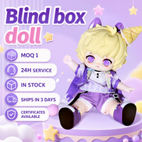 Vente en gros de jouets en boîte mystère HANI Series BJD, poupée articulée mignonne, boîte surprise pour les amateurs d'anime