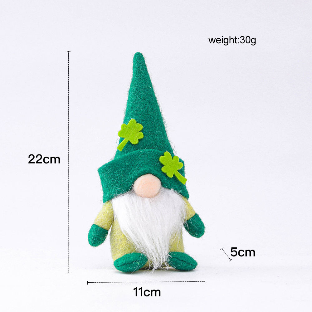 Men's green leaf Rudolph