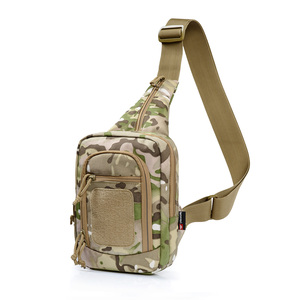 Bolsas tácticas YAKEDA, bandoleras ligeras, pequeñas, para el pecho, para hombre, mochila tipo bandolera, equipo de camuflaje, bolsa táctica de combate para el pecho. - Product Image 3