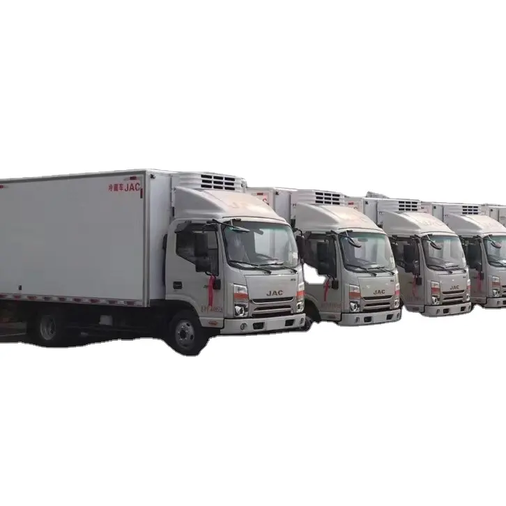 판매를 위한 JMC 4 톤 상자 밴 트럭 소형 밴 트럭