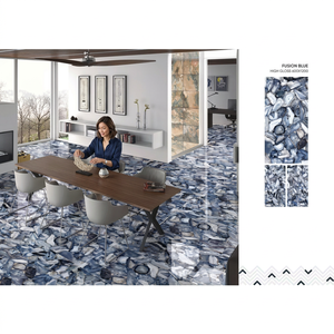 Invisible Marble Look 600x1200mm Glazed <b>Polished</b> Porcelain Floor Tiles 60x120cm Decorative Wall Tiles - Product Image 5