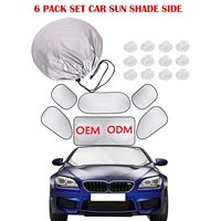 Vente en gros d'usine OEM adaptée aux cadeaux et à la publicité pare-brise de voiture personnalisation logo pare-soleil rayons UV pare-soleil