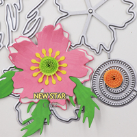 Taglio metallo Design personalizzato muore in acciaio al carbonio goffratura modello stencil in metallo per Scrapbooking e cartmaking