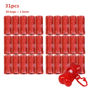 30 롤 무향 야외 애완 동물 쓰레기 봉투 세트 플라스틱 개 똥 캐리어 홀더 디스펜서 선택 도구 애완 동물 액세서리 - Product Image 6